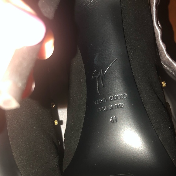 Giuseppe Zanotti sz 41 embellished stiletto  slide - Picture 7 of 8